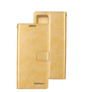 iPhone 12 Pro Max Compatible Case Cover With Premium Bluemoon Diary - Gold